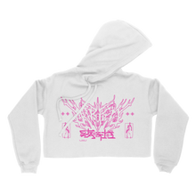 Load image into Gallery viewer, White Crop Sweatshirt