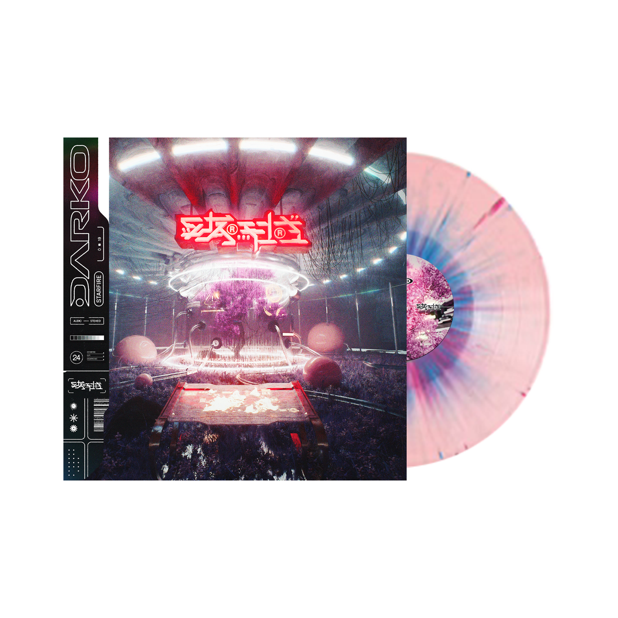 STARFIRE Cotton Candy Splatter Vinyl Record – Darko US